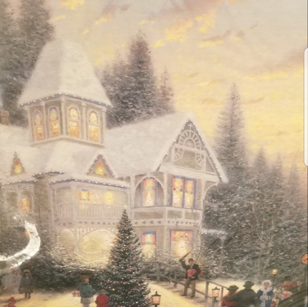 Thomas Kinkade Canvas Print